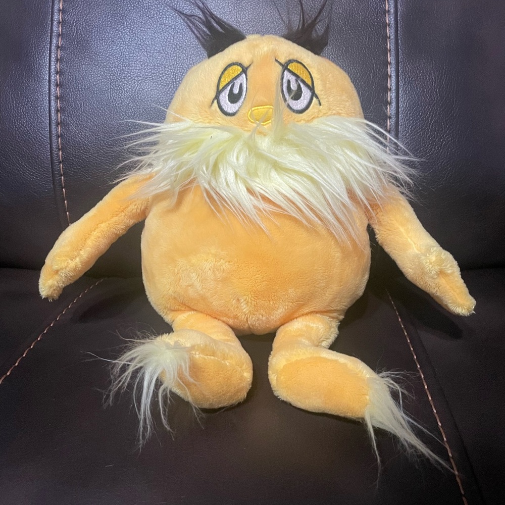 Kohl's Fuzzy Orange stuffed animal The Lorax